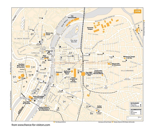 map Lyon